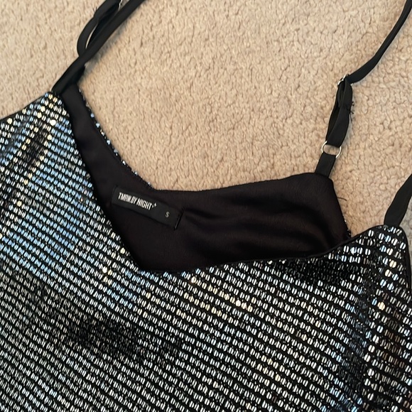 Skirt and top glitter sparkle set cocktail dress party outfit D&G GG - Picture 12 of 15